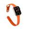  Silikon Armband Apple Watch 41/40/38 mm - Orange - Teknikhallen.se