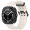  Galaxy Watch Ultra 47 mm Armband Wave Design Off White - Teknikhallen.se