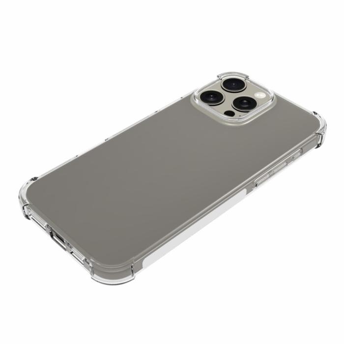 Bild 5,  iPhone 16 Pro Max Skal Shockproof TPU Transparent - Teknikhallen.se