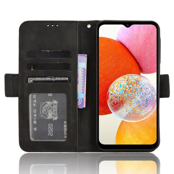 Bild 3,  Samsung Galaxy A15 5G Fodral Med Avtagbart Kortfodral Svart - Teknikhallen.se