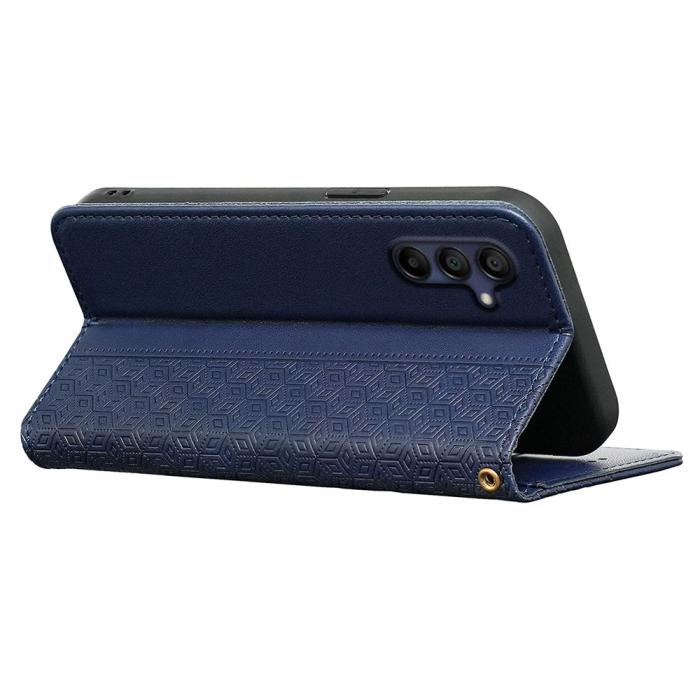 Bild 4,  Samsung Galaxy A56 5G/A36 5G Fodral Flip Läder Blå - Teknikhallen.se