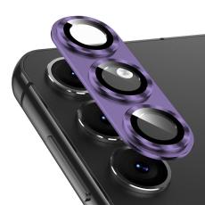ENKAY ENKAY Samsung Galaxy S25 Linsskydd H&auml;rdat Glas Lila - Teknikhallen.se