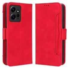  Xiaomi Redmi Note 12 4G Fodral Med Avtagbart Kortfodral R&ouml;d - Teknikhallen.se