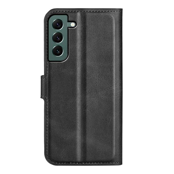 Bild 6,  Samsung Galaxy S23 Plus Fodral Solid Läder Svart - Teknikhallen.se