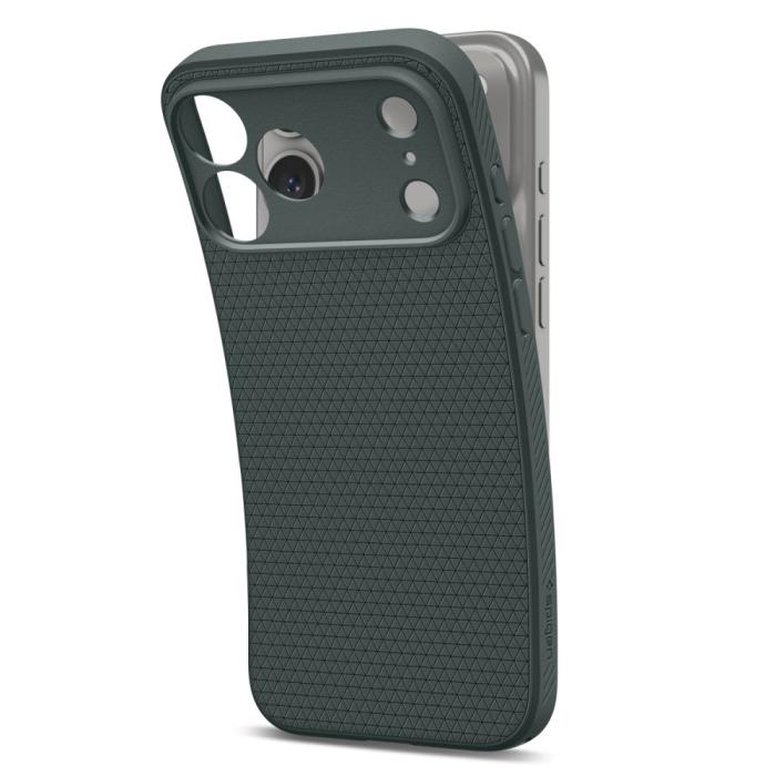 Bild 4, Spigen Spigen iPhone 18 Pro / 17 Pro Skal Liquid Air Grön - Teknikhallen.se