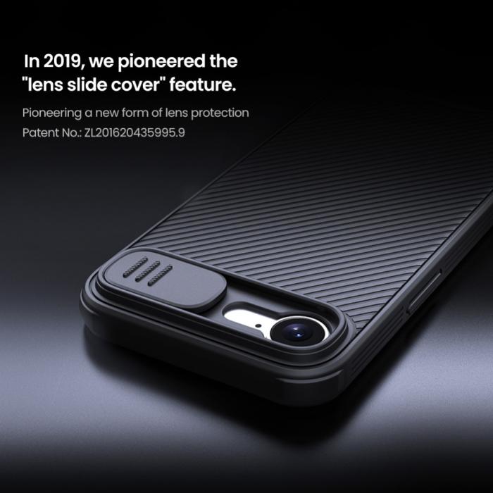 Bild 6, NILLKIN NILLKIN iPhone 17e / 16e Skal CamShield Pro Grön - Teknikhallen.se