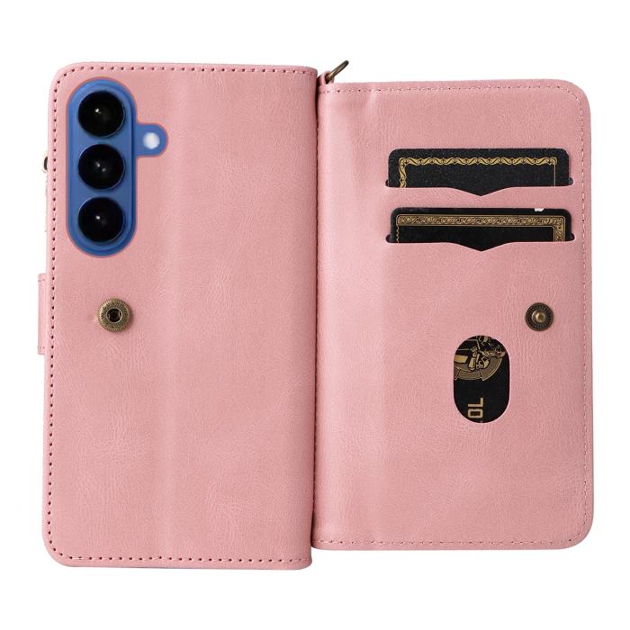 Bild 2,  Samsung Galaxy S26 Fodral Multifuntionellt Rosa - Teknikhallen.se