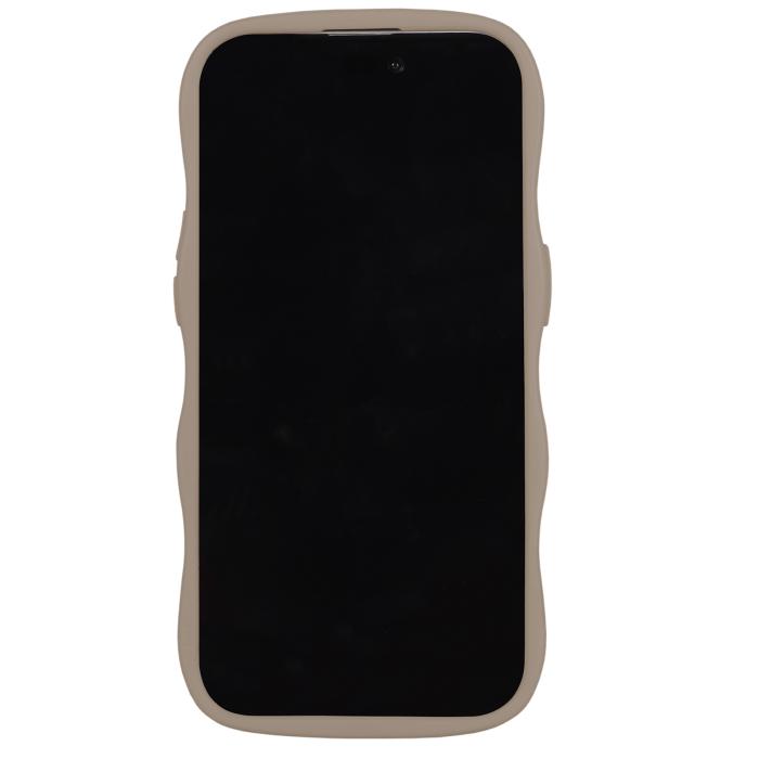 Bild 4, holdit holdit iPhone 14 Pro Max Skal Wavy Mocha Brown Transparent - Teknikhallen.se