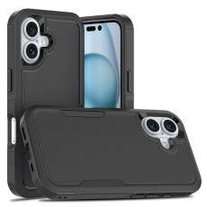  iPhone 16 Skal Extreme Shockproof Hybrid Svart - Teknikhallen.se