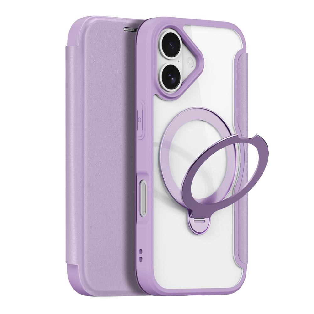 DUX DUCIS DUX DUCIS iPhone 17 Fodral MagSafe Kickstand Skin X Pro Lila - Teknikhallen.se