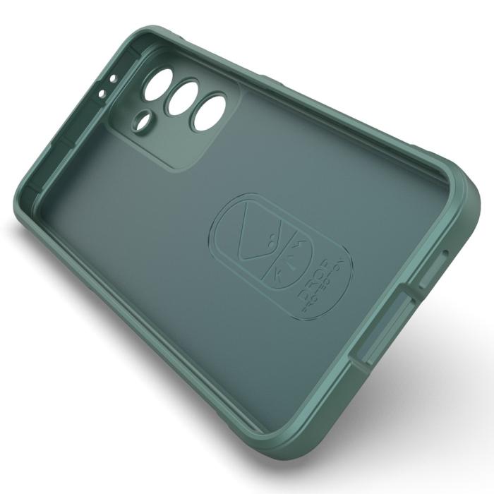Bild 3,  Samsung Galaxy S24 FE Skal Magic Shield Grön - Teknikhallen.se