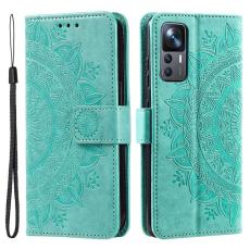  Xiaomi 12T / 12T Pro Fodral Mandala L&auml;der Gr&ouml;n - Teknikhallen.se