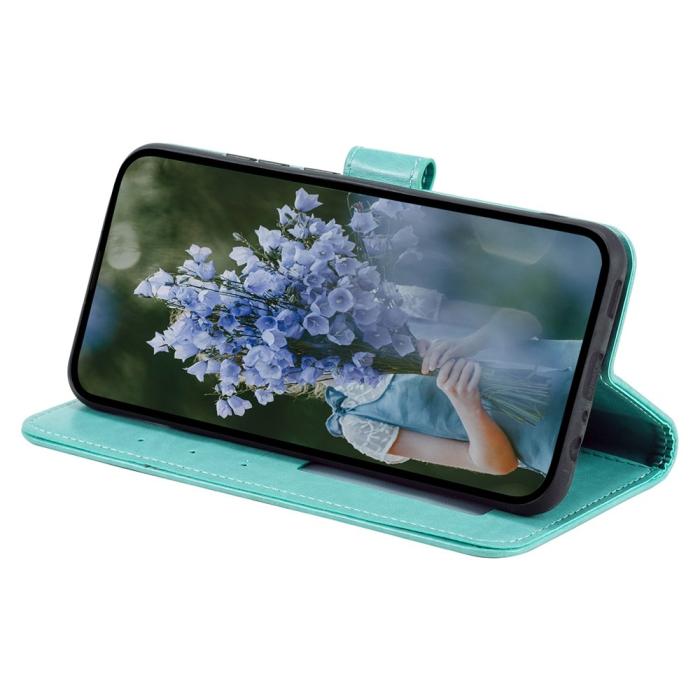 Bild 2,  Xiaomi 12T / 12T Pro Fodral Mandala Läder Grön - Teknikhallen.se