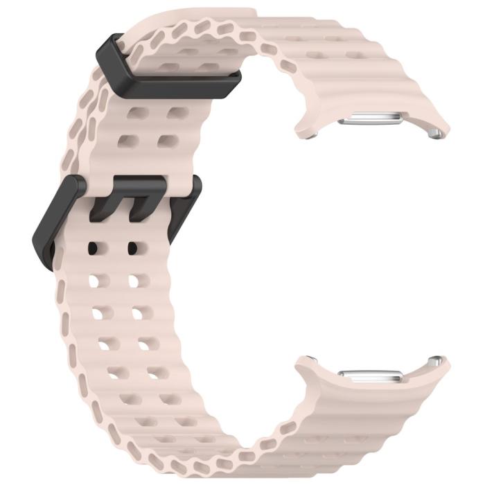 Bild 3,  Galaxy Watch Ultra (2025) / 47 mm Armband Wave Design Rosa - Teknikhallen.se
