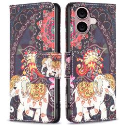  iPhone 16 Plus Fodral Med Tryck Mandala Elefant - Teknikhallen.se