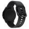  Silikon Armband Smartwatch - Svart (22 mm) - Teknikhallen.se