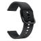  Silikon Armband Smartwatch - Svart (22 mm) - Teknikhallen.se