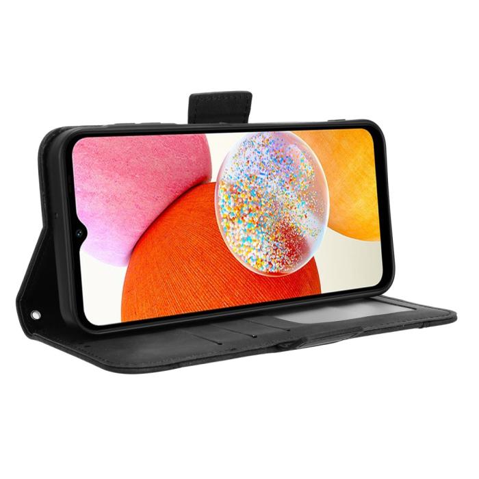 Bild 4,  Samsung Galaxy A15 5G Fodral Med Avtagbart Kortfodral Svart - Teknikhallen.se