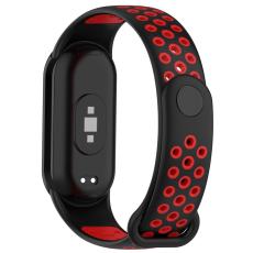  Xiaomi Smart Band 10/9/8 Tr&auml;ningsarmband Dual-Color Svart/R&ouml;d - Teknikhallen.se