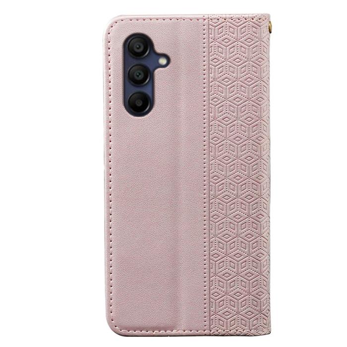 Bild 5,  Samsung Galaxy A56 5G/A36 5G Fodral Flip Läder Roséguld - Teknikhallen.se