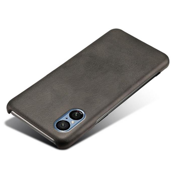 Bild 3,  Sony Xperia 5 V Skal Läderbelagt Svart - Teknikhallen.se