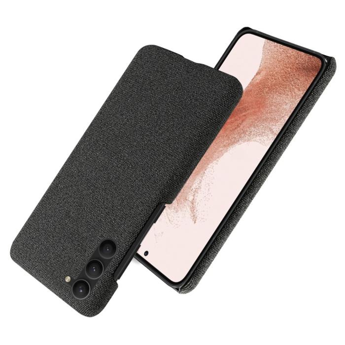 Bild 2, KSQ KSQ Samsung Galaxy S23 Plus Skal Tygbelagt Svart - Teknikhallen.se