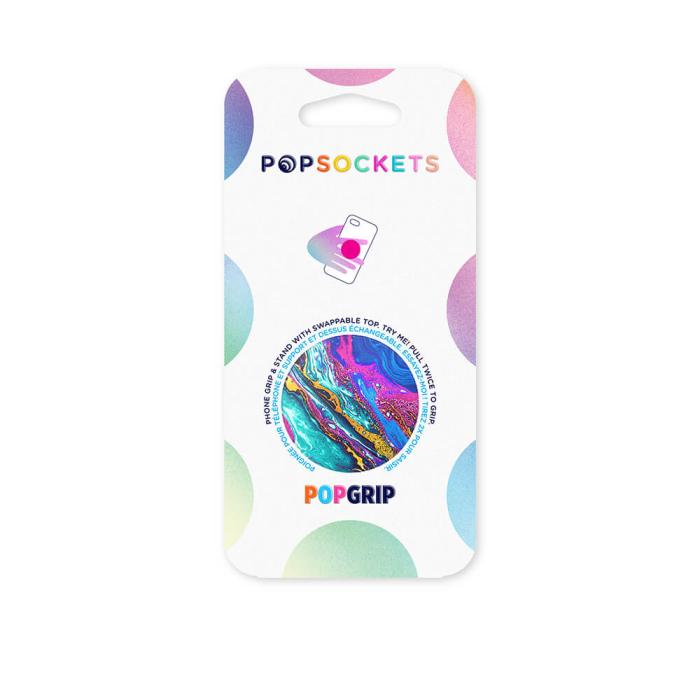 Bild 2, PopSockets PopSockets Avtagbart Grip med Ställfunktion Mood Magma - Teknikhallen.se