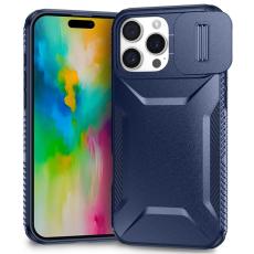  iPhone 16 Pro Max Skal CamShield Hybrid Bl&aring; - Teknikhallen.se