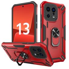  Xiaomi 13 5G Skal Ring Shockproof Armor R&ouml;d - Teknikhallen.se