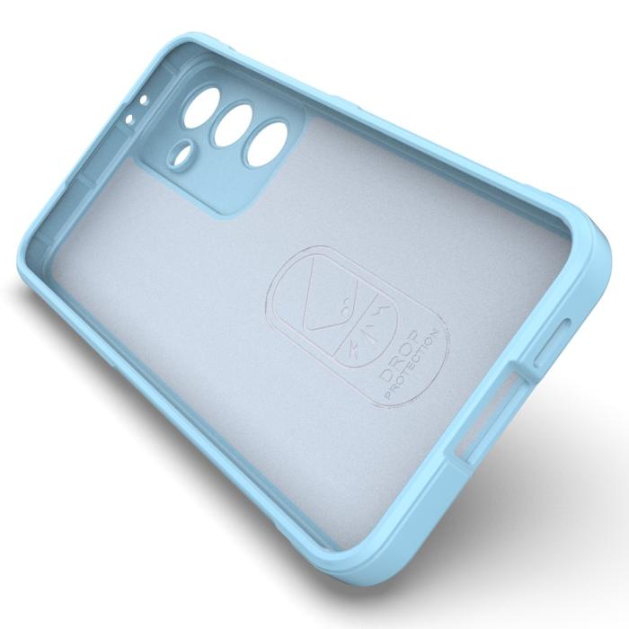 Bild 3,  Samsung Galaxy S24 FE Skal Magic Shield Ljus Blå - Teknikhallen.se
