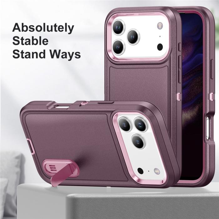 Bild 3,  iPhone 17 Pro Max Skal Extreme Shockproof Hybrid Lila - Teknikhallen.se