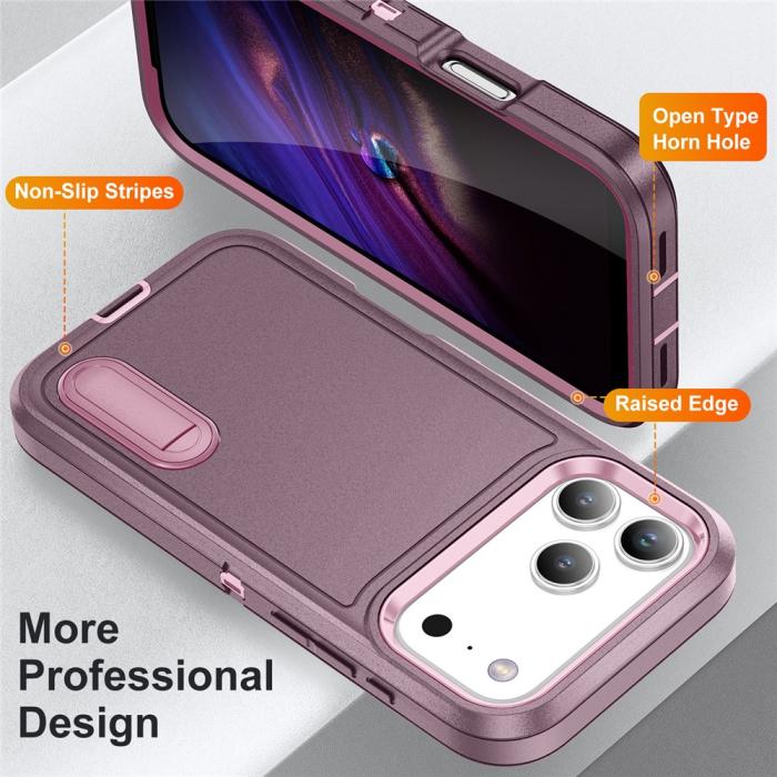 Bild 4,  iPhone 17 Pro Max Skal Extreme Shockproof Hybrid Lila - Teknikhallen.se