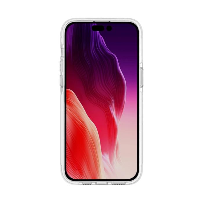 Bild 4,  iPhone 15 Pro Skal Hybrid Dual-Color Vit - Teknikhallen.se