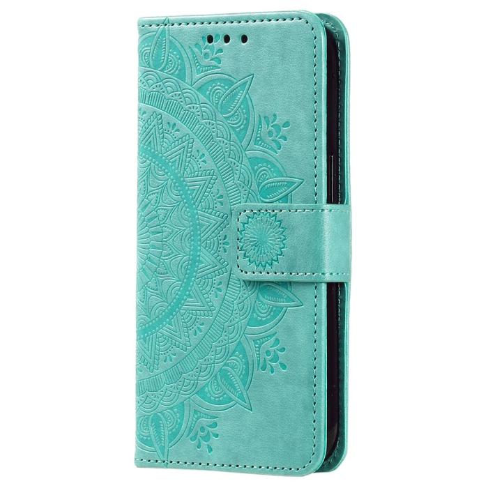 Bild 5,  Xiaomi 12T / 12T Pro Fodral Mandala Läder Grön - Teknikhallen.se