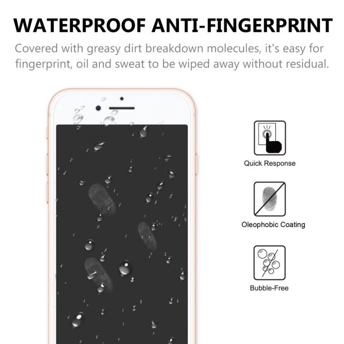 Bild 4,  iPhone 7/8/SE (2020/2022) - Premium Härdat Glas - Teknikhallen.se