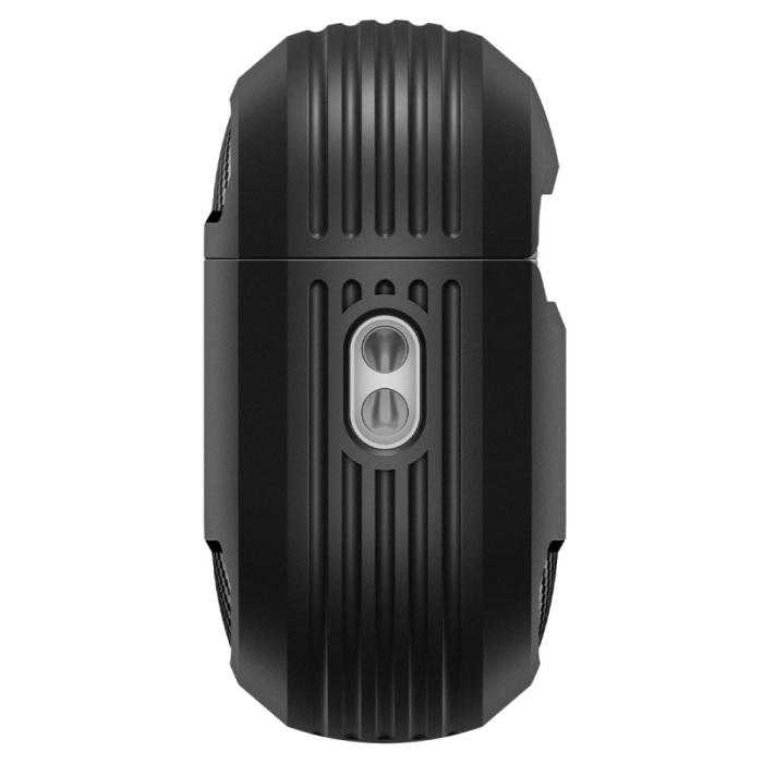 Bild 5, Spigen Spigen AirPods Pro 3 Skal Rugged Armor Matt Svart - Teknikhallen.se