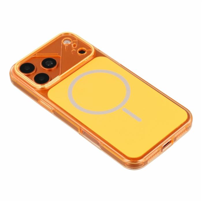 Bild 3,  iPhone 18 Pro Max/17 Pro Max Skal MagSafe Reptåligt Orange - Teknikhallen.se