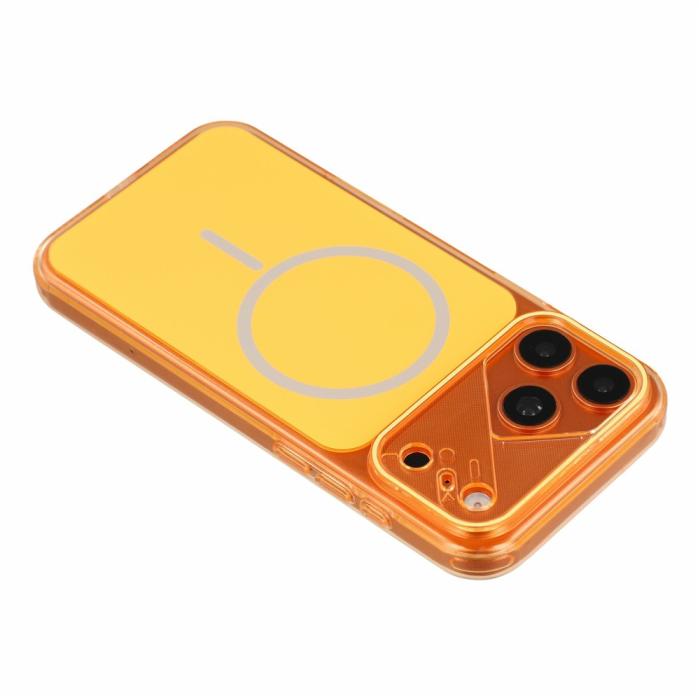 Bild 4,  iPhone 18 Pro Max/17 Pro Max Skal MagSafe Reptåligt Orange - Teknikhallen.se