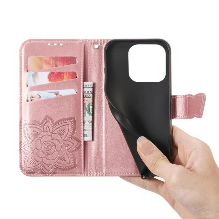 Bild 4,  Xiaomi 17 Fodral Läder Mandala Roséguld - Teknikhallen.se