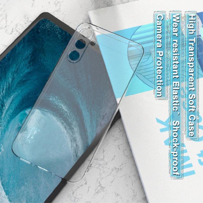 Bild 2, IMAK IMAK Samsung Galaxy A34 5G Skal TPU Transparent - Teknikhallen.se