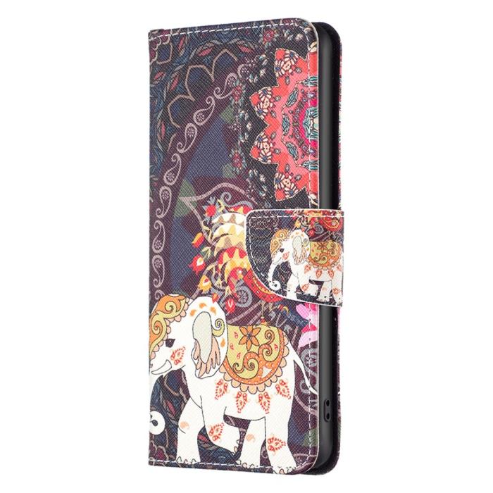 Bild 5,  iPhone 16 Plus Fodral Med Tryck Mandala Elefant - Teknikhallen.se