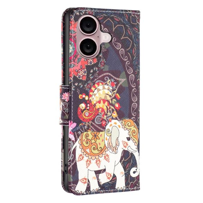 Bild 6,  iPhone 16 Plus Fodral Med Tryck Mandala Elefant - Teknikhallen.se