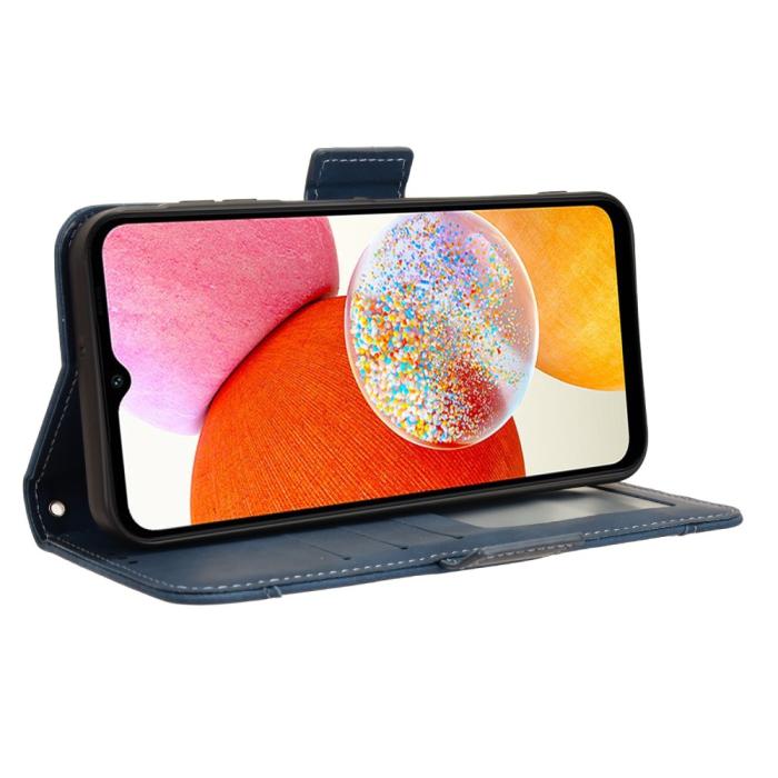 Bild 4,  Samsung Galaxy A15 5G Fodral Med Avtagbart Kortfodral Blå - Teknikhallen.se