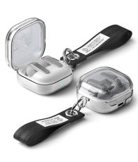 Ringke Ringke Galaxy Buds 4 / 4 Pro Skal Air Transparent / Svart - Teknikhallen.se