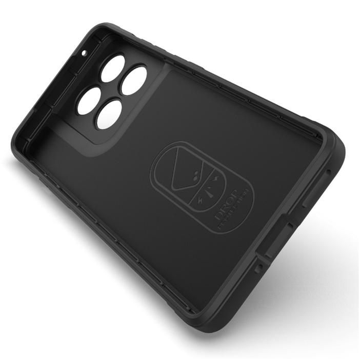 Bild 3,  Motorola Edge 60 Pro Skal Magic Shield Svart - Teknikhallen.se