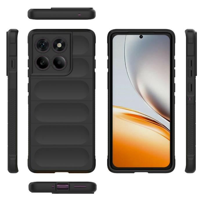 Bild 5,  Motorola Edge 60 Pro Skal Magic Shield Svart - Teknikhallen.se