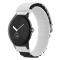  Google Pixel Watch / Watch 2 Armband Nylon Pro Vit/Svart - Teknikhallen.se