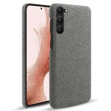 KSQ KSQ Samsung Galaxy S23 Plus Skal Tygbelagt Gr&aring; - Teknikhallen.se