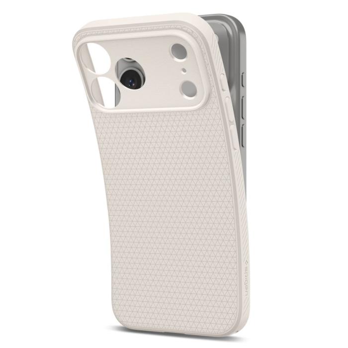 Bild 4, Spigen Spigen iPhone 18 Pro / 17 Pro Skal Liquid Air Titanium - Teknikhallen.se
