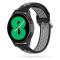 Tech-Protect Tech-Protect Galaxy Watch 4/5/5 Pro/6/7/FE Armband SoftBand Svart/Grå - Teknikhallen.se